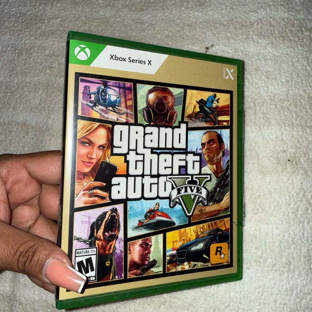 Grand Theft Auto V for Series X - Green Case